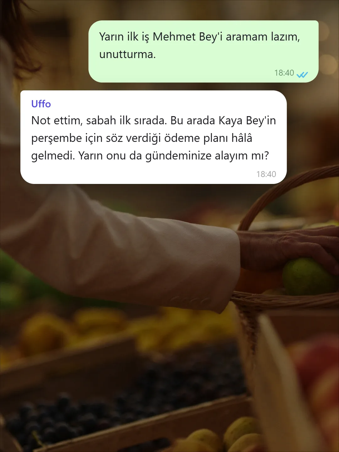Uffo her şeyi hatırlar. — Uffo örneği