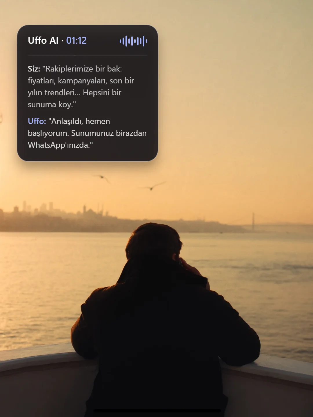 Uffo'yu 7/24 arayın. — Uffo örneği